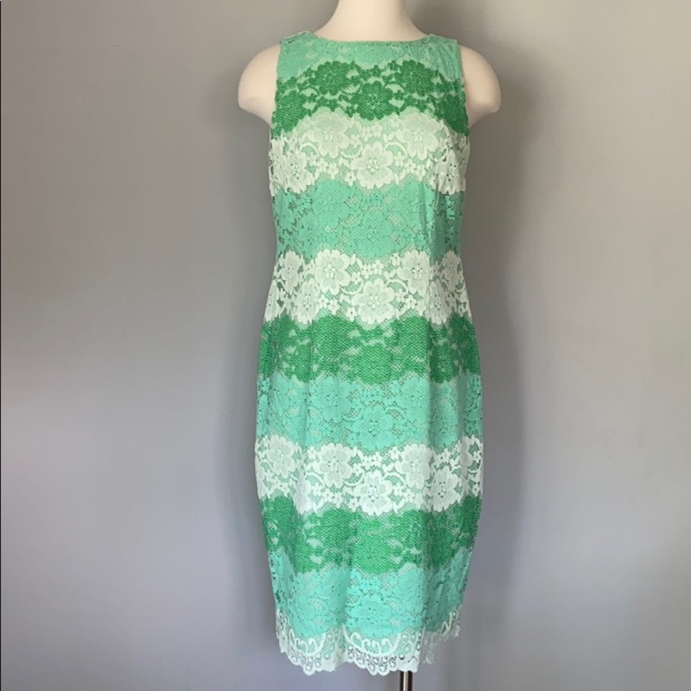 New York & Company Lace Sheath Dress Size 12